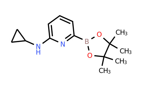 CAS 1309981-36-9 | 6-(Cyclopropylamino)pyridine-2-boronic acid pinacol ester