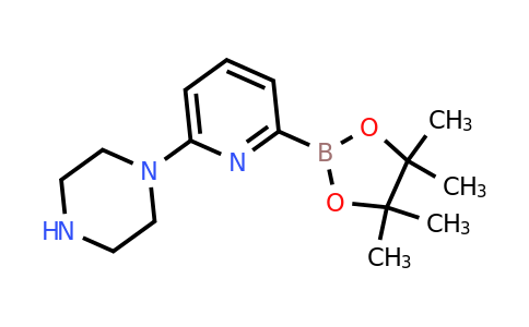 CAS 1309981-38-1 | 6-(Piperazin-1-YL)pyridine-2-boronic acid pinacol ester