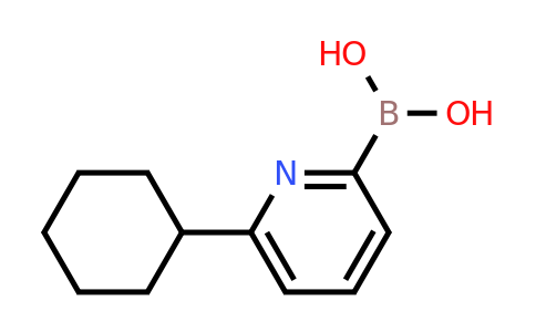 CAS 1309981-39-2 | 6-(Cyclohexyl)pyridine-2-boronic acid