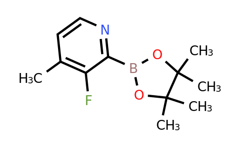 CAS 1309981-40-5 | 3-Fluoro-4-methylpyridine-2-boronic acid pinacol ester