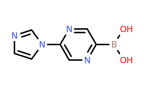 CAS 1309981-51-8 | 5-(Imidazol-1-YL)pyrazine-2-boronic acid