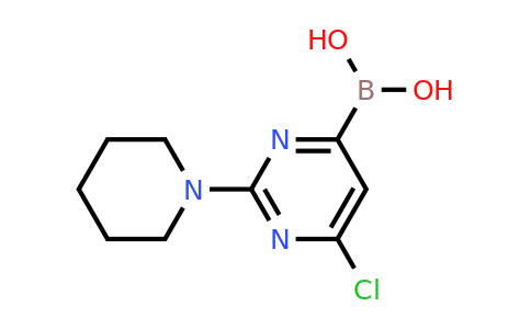 CAS 1309981-56-3 | 2-(Piperidin-1-YL)-6-chloropyrimidine-4-boronic acid