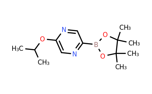 CAS 1309981-65-4 | 5-(Isopropoxy)pyrazine-2-boronic acid pinacol ester