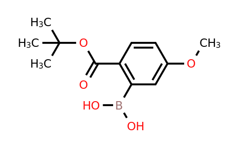 CAS 1309981-67-6 | [2-(Tert-butoxycarbonyl)-5-methoxyphenyl]boronic acid