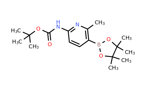 CAS 1309982-22-6 | tert-Butyl (6-methyl-5-(4,4,5,5-tetramethyl-1,3,2-dioxaborolan-2-yl)pyridin-2-yl)carbamate