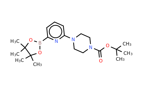 CAS 1309982-26-0 | 6-(N-BOC-Piperazin-1-YL)pyridine-2-boronic acid pinacol ester