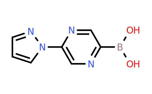 CAS 1309982-41-9 | 5-(1H-Pyrazol-1-YL)pyrazine-2-boronic acid