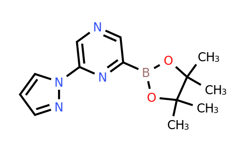 CAS 1309982-46-4 | 6-(1H-Pyrazol-1-YL)pyrazine-2-boronic acid pinacol ester