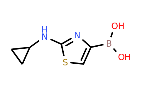CAS 1309982-53-3 | 2-(Cyclopropylamino)thiazole-4-boronic acid