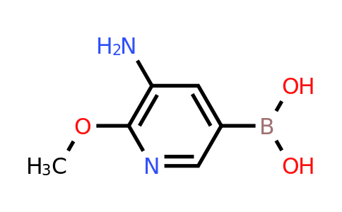 CAS 1309982-56-6 | (5-amino-6-methoxypyridin-3-yl)boronic acid