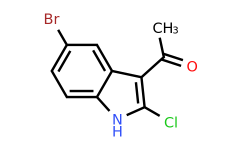 CAS 1310091-13-4 | 1-(5-Bromo-2-chloro-1H-indol-3-yl)-ethanone