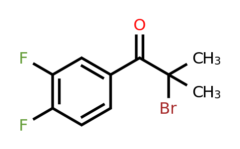 CAS 1310094-20-2 | 2-bromo-1-(3,4-difluorophenyl)-2-methylpropan-1-one