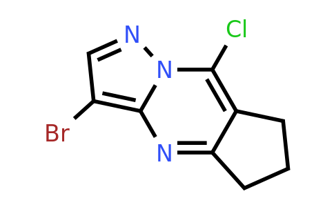 CAS 1310097-29-0 | 3-Bromo-8-chloro-6,7-dihydro-5H-cyclopenta[d]pyrazolo[1,5-a]pyrimidine