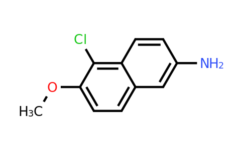 CAS 13101-96-7 | 5-Chloro-6-methoxynaphthalen-2-amine