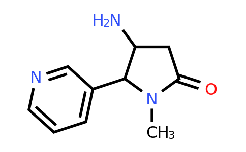 CAS 1310101-60-0 | 4-Amino-1-methyl-5-(pyridin-3-yl)pyrrolidin-2-one