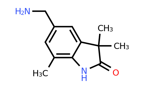 CAS 1310237-17-2 | 5-(Aminomethyl)-3,3,7-trimethylindolin-2-one