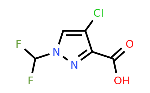 CAS 1310350-99-2 | 4-chloro-1-(difluoromethyl)-1H-pyrazole-3-carboxylic acid
