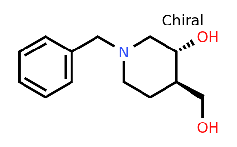 CAS 1310359-05-7 | (3R,4R)-1-Benzyl-4-(hydroxymethyl)piperidin-3-ol