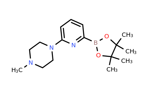 CAS 1310383-04-0 | 6-(4-Methylpiperazin-1-YL)pyridine-2-boronic acid pinacol ester