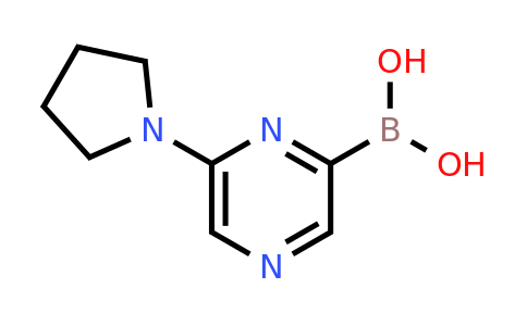 CAS 1310383-13-1 | 6-(Pyrrolidin-1-YL)pyrazine-2-boronic acid