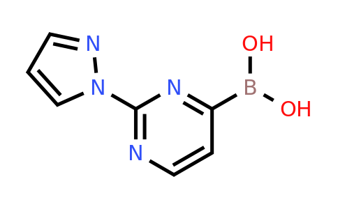 CAS 1310383-15-3 | 2-(1H-Pyrazol-1-YL)pyrimidine-4-boronic acid