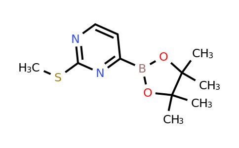 CAS 1310383-19-7 | 2-(Methylthio)-4-(4,4,5,5-tetramethyl-1,3,2-dioxaborolan-2-YL)pyrimidine