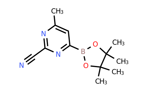 CAS 1310383-21-1 | 2-Cyano-6-methylpyrimidine-4-boronic acid pinacol ester