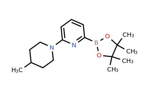 CAS 1310383-51-7 | 6-(4-Methylpiperidin-1-YL)pyridine-2-boronic acid pinacol ester