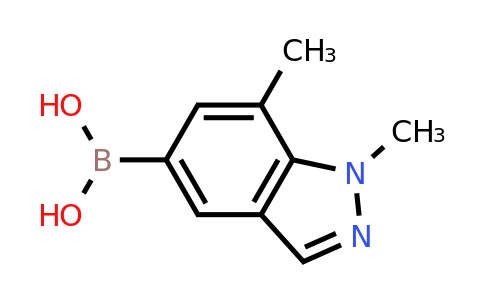 CAS 1310383-75-5 | 1,7-dimethyl-1H-indazol-5-yl-5-boronic acid