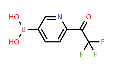 CAS 1310384-03-2 | 6-(Trifluoroacetyl)pyridine-3-boronic acid