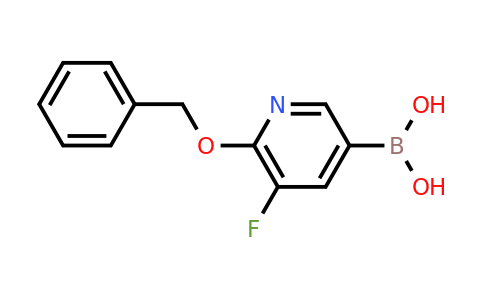 CAS 1310384-31-6 | 6-Benzoxy-5-fluoropyridine-3-boronic acid