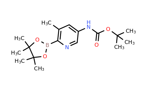 CAS 1310384-90-7 | tert-Butyl (5-methyl-6-(4,4,5,5-tetramethyl-1,3,2-dioxaborolan-2-yl)pyridin-3-yl)carbamate