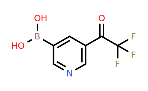 CAS 1310384-93-0 | [5-(Trifluoroacetyl)pyridin-3-YL]boronic acid