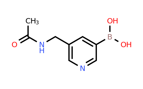 CAS 1310403-80-5 | (5-[(Acetylamino)methyl]pyridin-3-YL)boronic acid