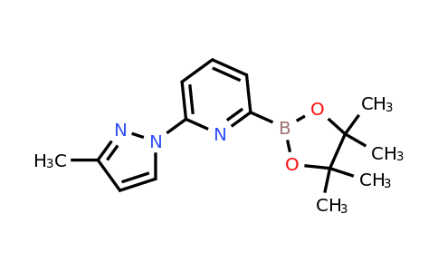 CAS 1310404-12-6 | 6-(3-Methyl-1H-pyrazol-1-YL)pyridine-2-boronic acid pinacol ester