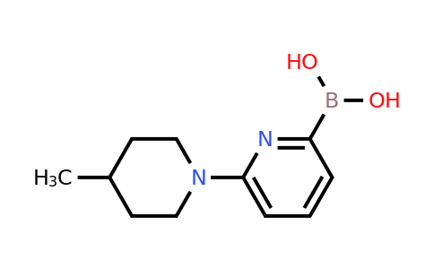 CAS 1310404-14-8 | 6-(4-Methylpiperidin-1-YL)pyridine-2-boronic acid