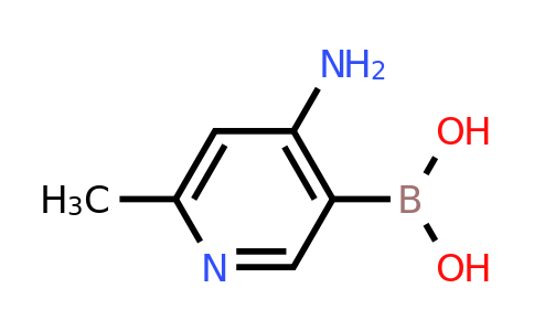 CAS 1310404-54-6 | (4-Amino-6-methylpyridin-3-YL)boronic acid