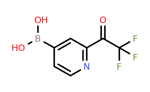 CAS 1310404-58-0 | 2-(Trifluoroacetyl)pyridine-4-boronic acid