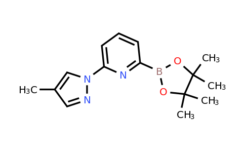 CAS 1310405-03-8 | 6-(4-Methyl-1H-pyrazol-1-YL)pyridine-2-boronic acid pinacol ester