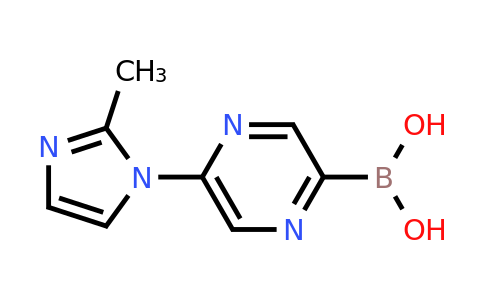 CAS 1310405-09-4 | 5-(2-Methylimidazol-1-YL)pyrazine-2-boronic acid