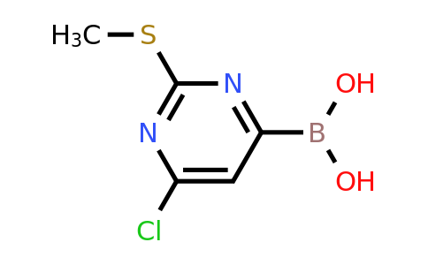 CAS 1310405-14-1 | 2-Methylthio-6-chloropyrimidine-4-boronic acid