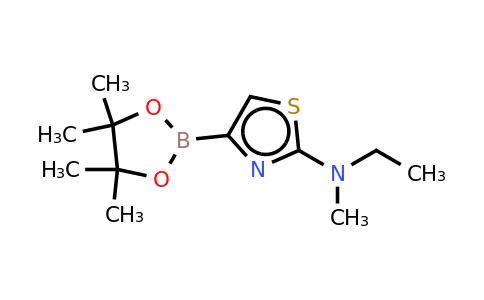 CAS 1310405-17-4 | 2-(N,N-methylethylamino)thiazole-4-boronic acid pinacol ester
