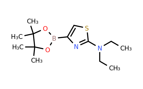 CAS 1310405-18-5 | 2-(Diethylamino)thiazole-4-boronic acid pinacol ester