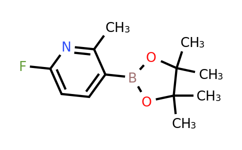 CAS 1310405-22-1 | 6-Fluoro-2-methyl-3-(4,4,5,5-tetramethyl-1,3,2-dioxaborolan-2-YL)pyridine