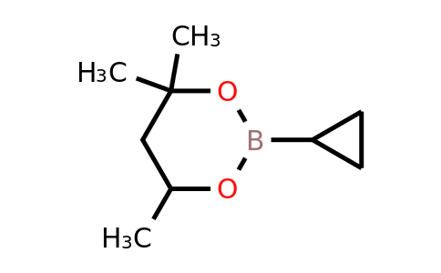 CAS 1310405-30-1 | 2-(Cyclopropyl)-4,4,6-trimethyl-1,3,2-dioxaborinate