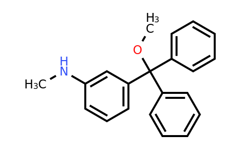 CAS 1310450-19-1 | 3-(Methoxydiphenylmethyl)-N-methylaniline