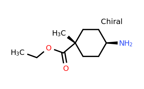 CAS 1310478-78-4 | trans-ethyl 4-amino-1-methyl-cyclohexanecarboxylate