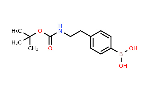 CAS 1310481-47-0 | (4-(2-[(Tert-butoxycarbonyl)amino]ethyl)phenyl)boronic acid