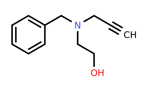 CAS 13105-78-7 | 2-(benzyl(prop-2-yn-1-yl)amino)ethan-1-ol