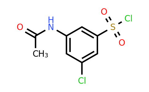 CAS 1310550-35-6 | 3-(Acetylamino)-5-chlorobenzenesulfonyl chloride